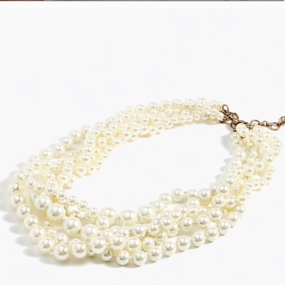 J. Crew Pearl Twisted Hammock Necklace - Picture 4 of 4